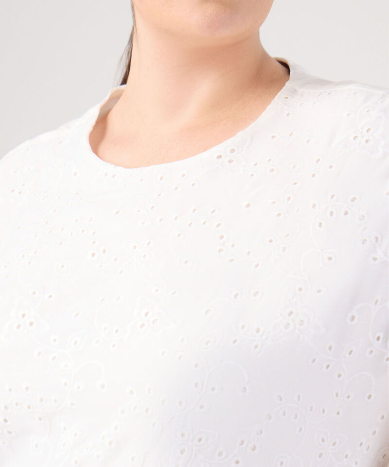 Camiseta Manga Corta Cuello Redondo Mujer Curvy