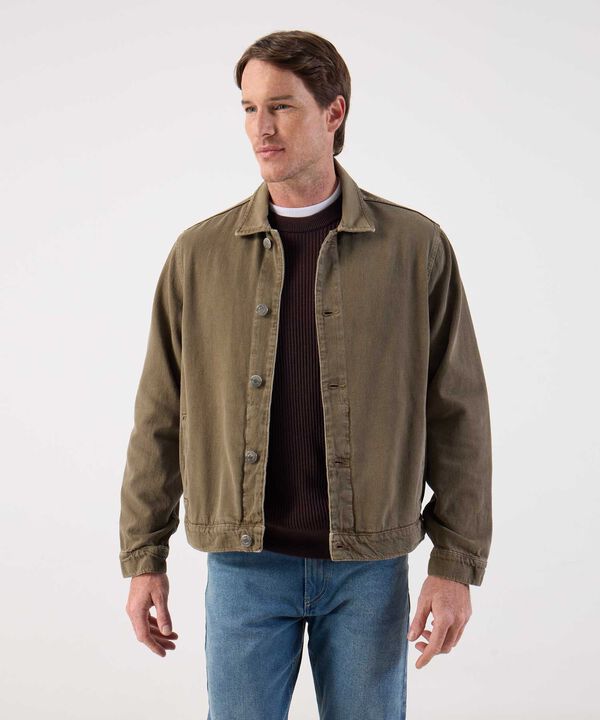 Chaqueta Casual para Hombre Estilo Trucker Clásico