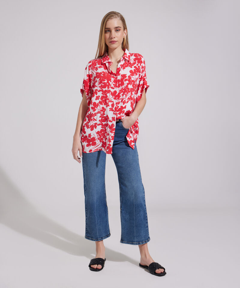 Jean Tipo Cropped Flare