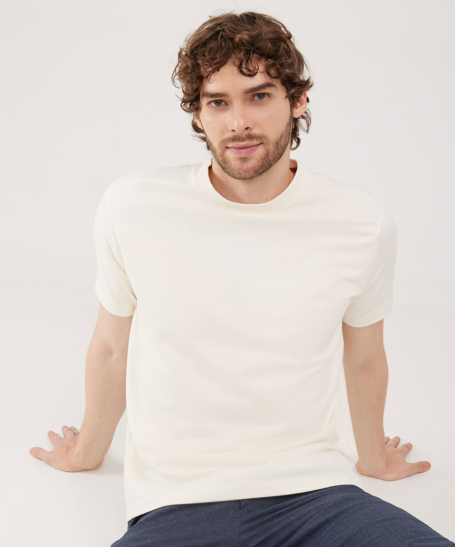Camiseta Manga Corta Unicolor