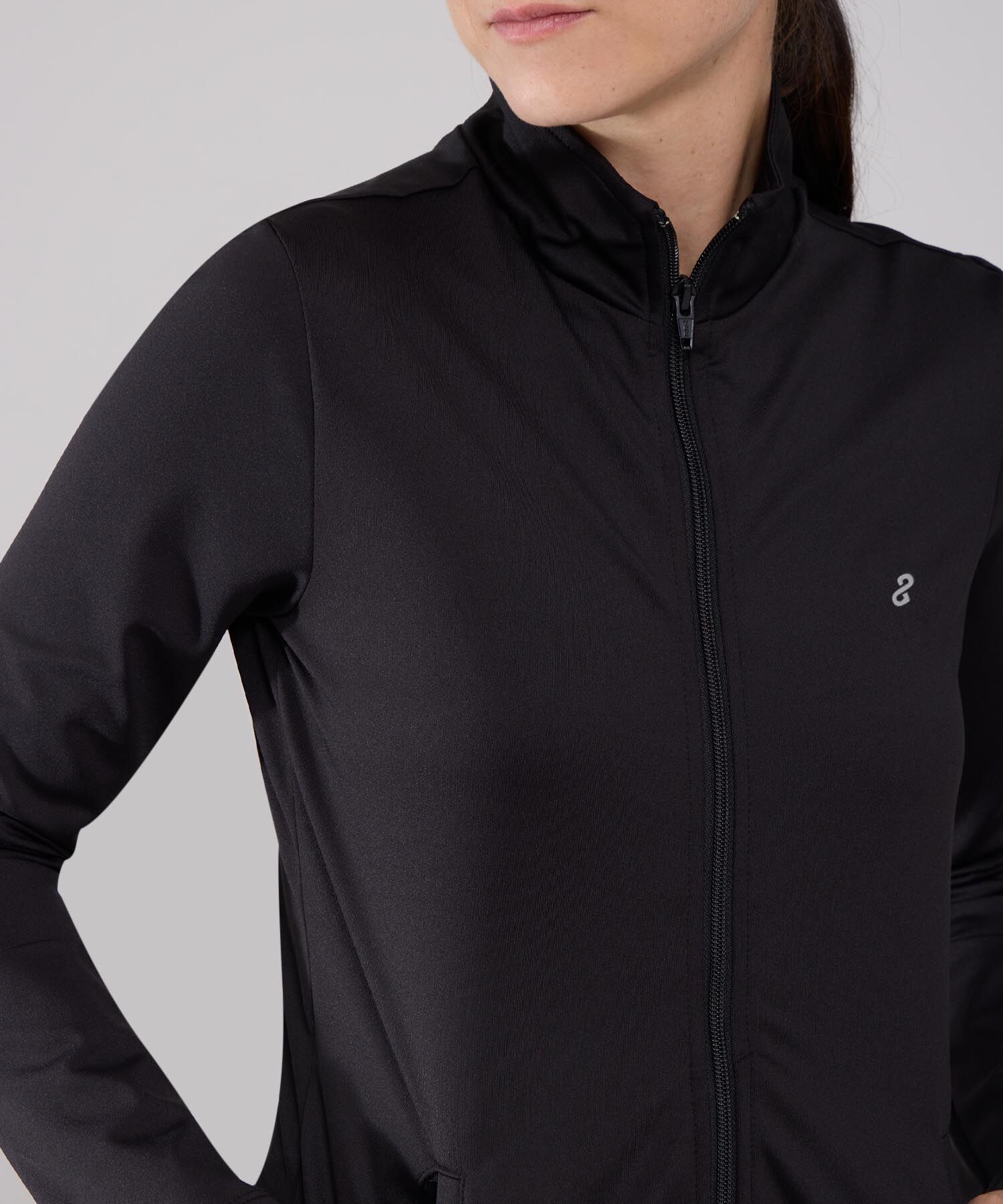 Chaqueta Con Cuello Alto