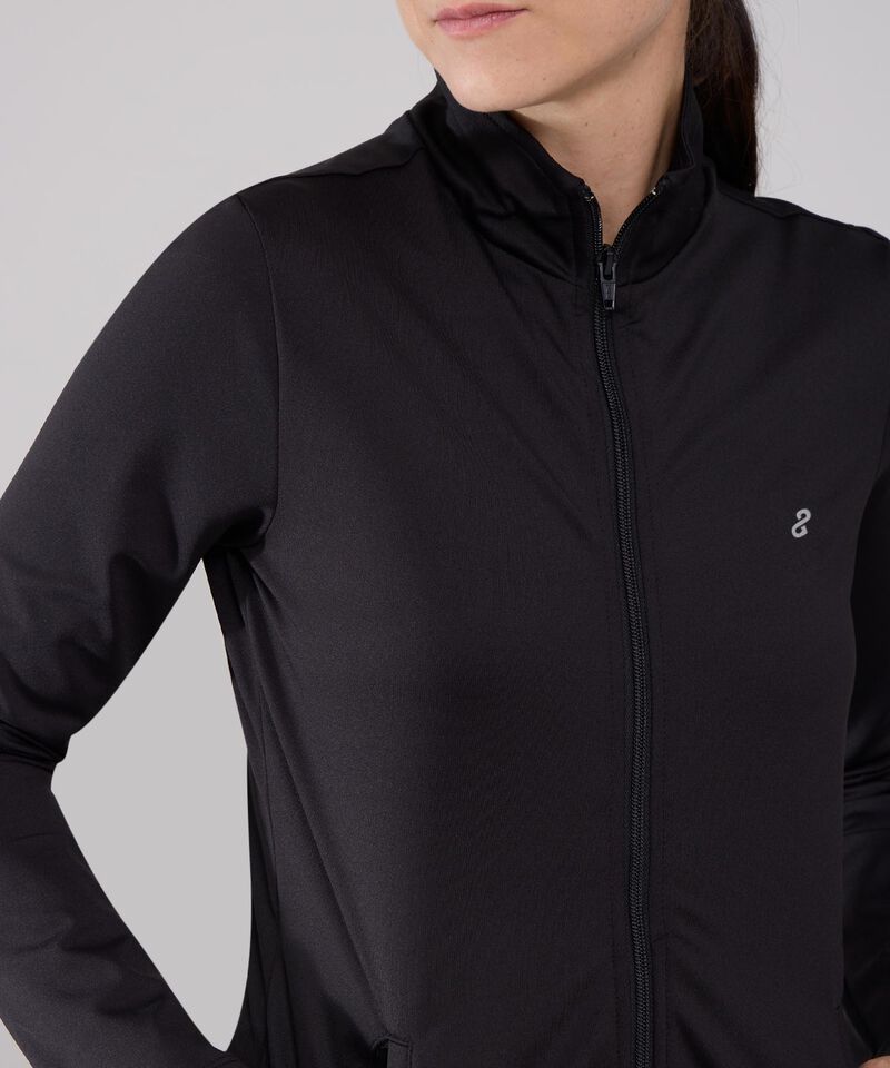 Chaqueta Con Cuello Alto