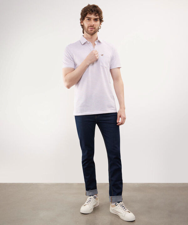 Polo Estampada Silueta Regular image number null