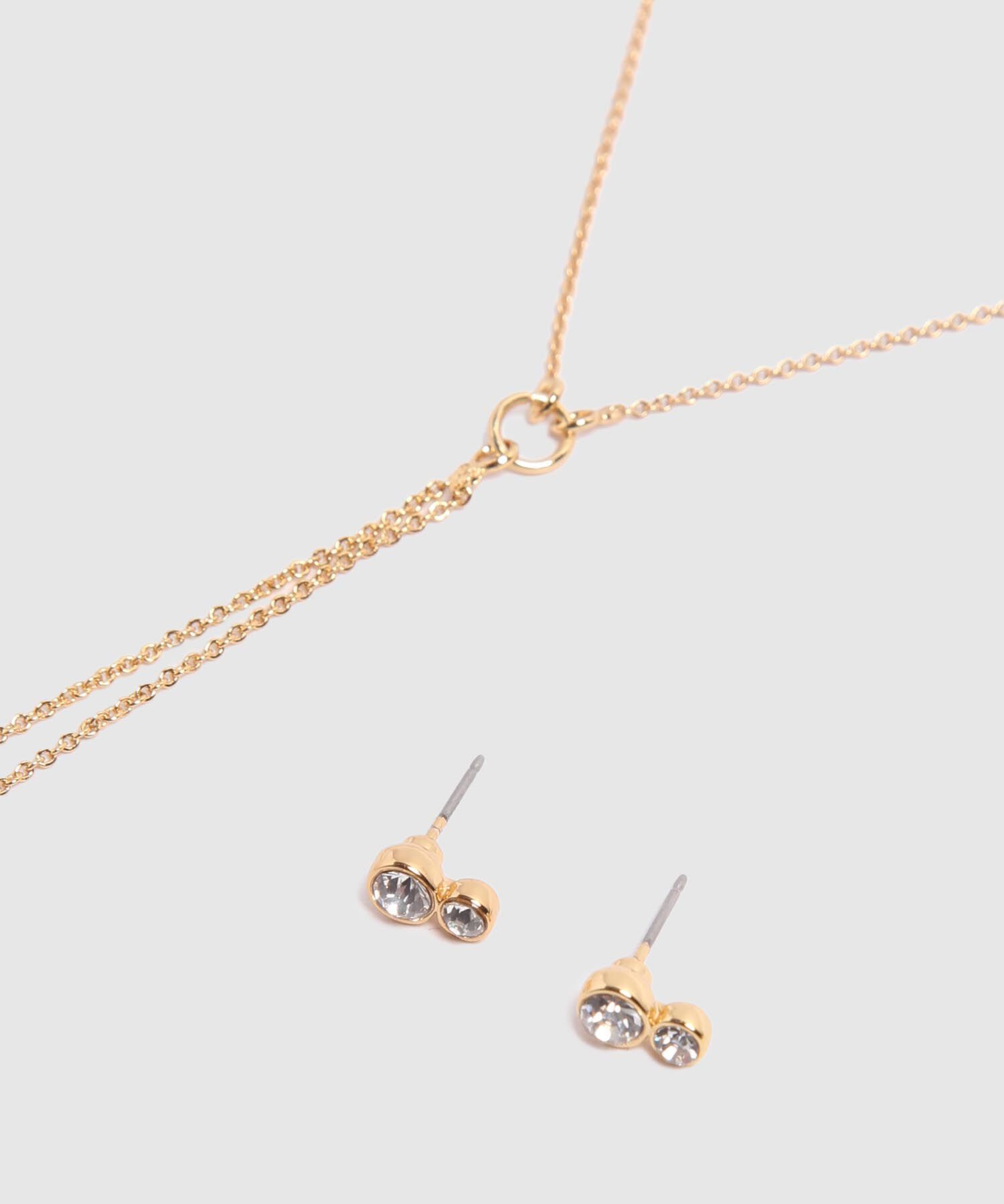 Set X2 Accesorios Dorados 