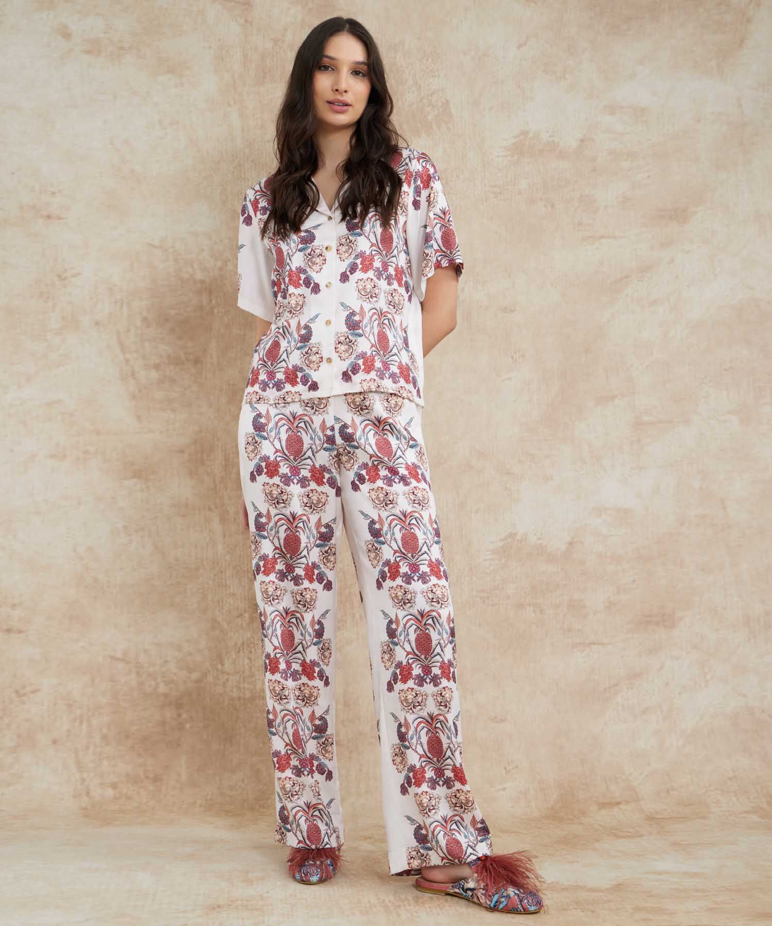 Pantalon Estampado Beatriz Camacho