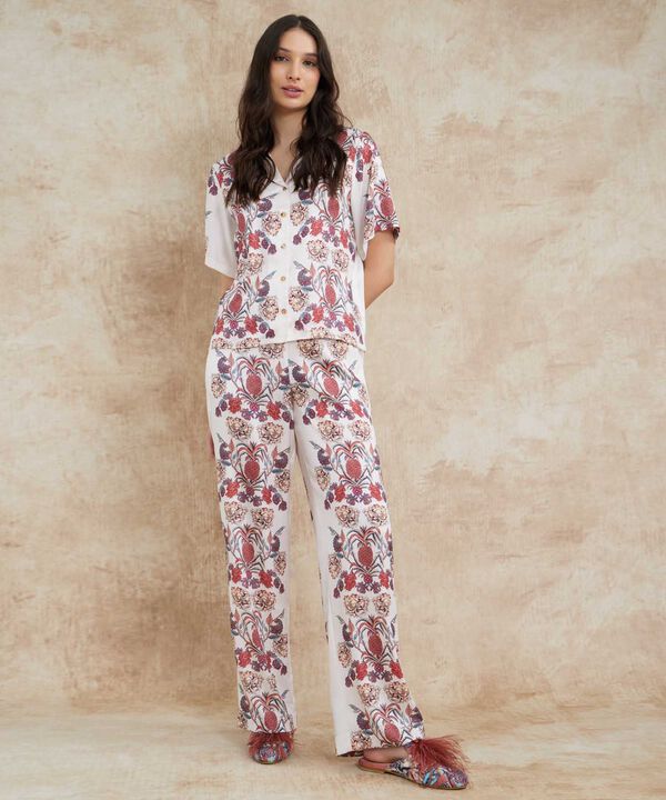 Pantalon Estampado Beatriz Camacho image number null
