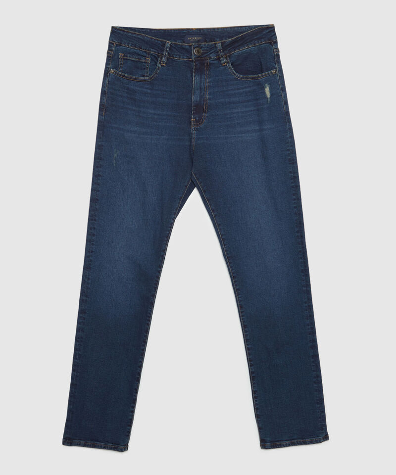 Jean Regular Tapper Tono Azul