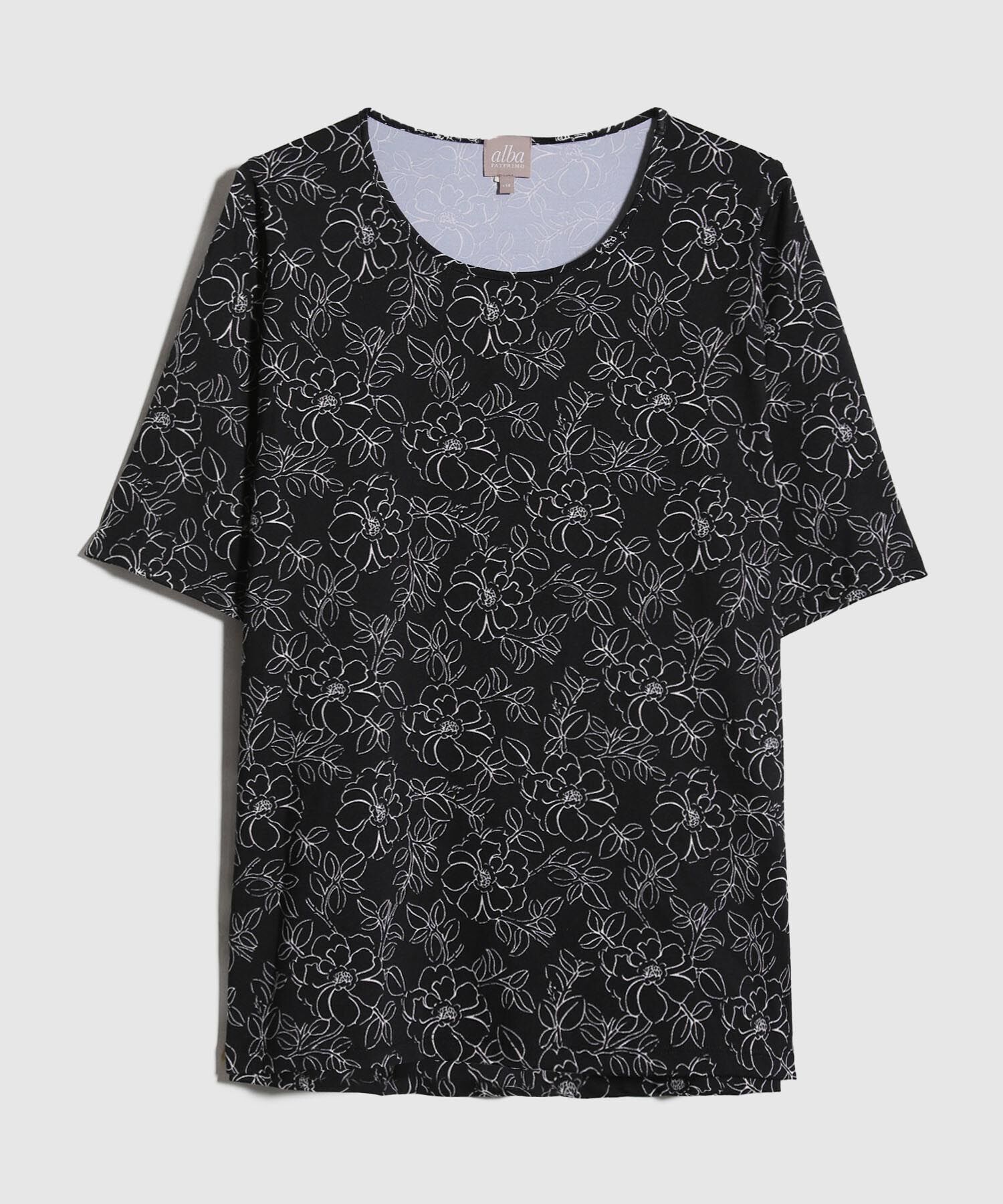 Camiseta mujer manga 3/4 estampada