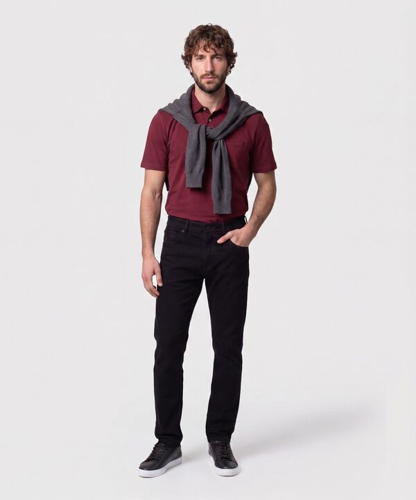 Jean De Silueta Slim Ajustada Para Hombre