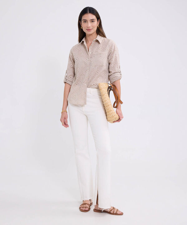 Camisa manga larga para mujer image number null