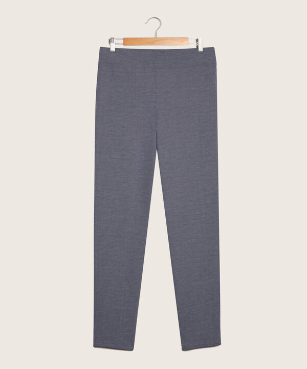 Leggings Preteñido Con Corte En Frente
