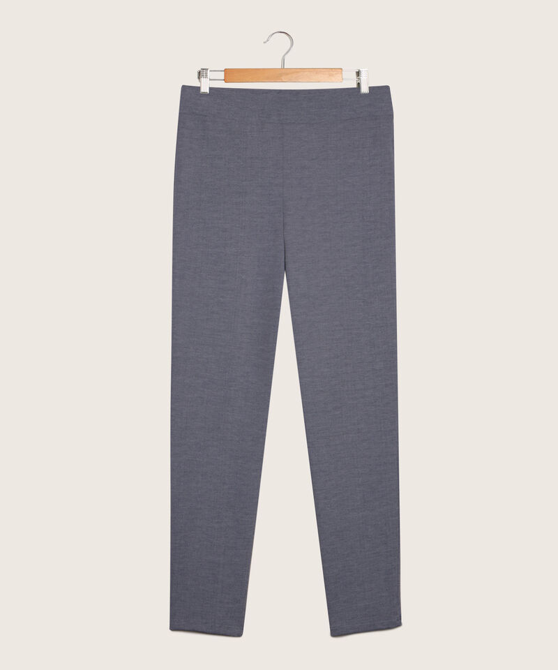 Leggings Preteñido Con Corte En Frente