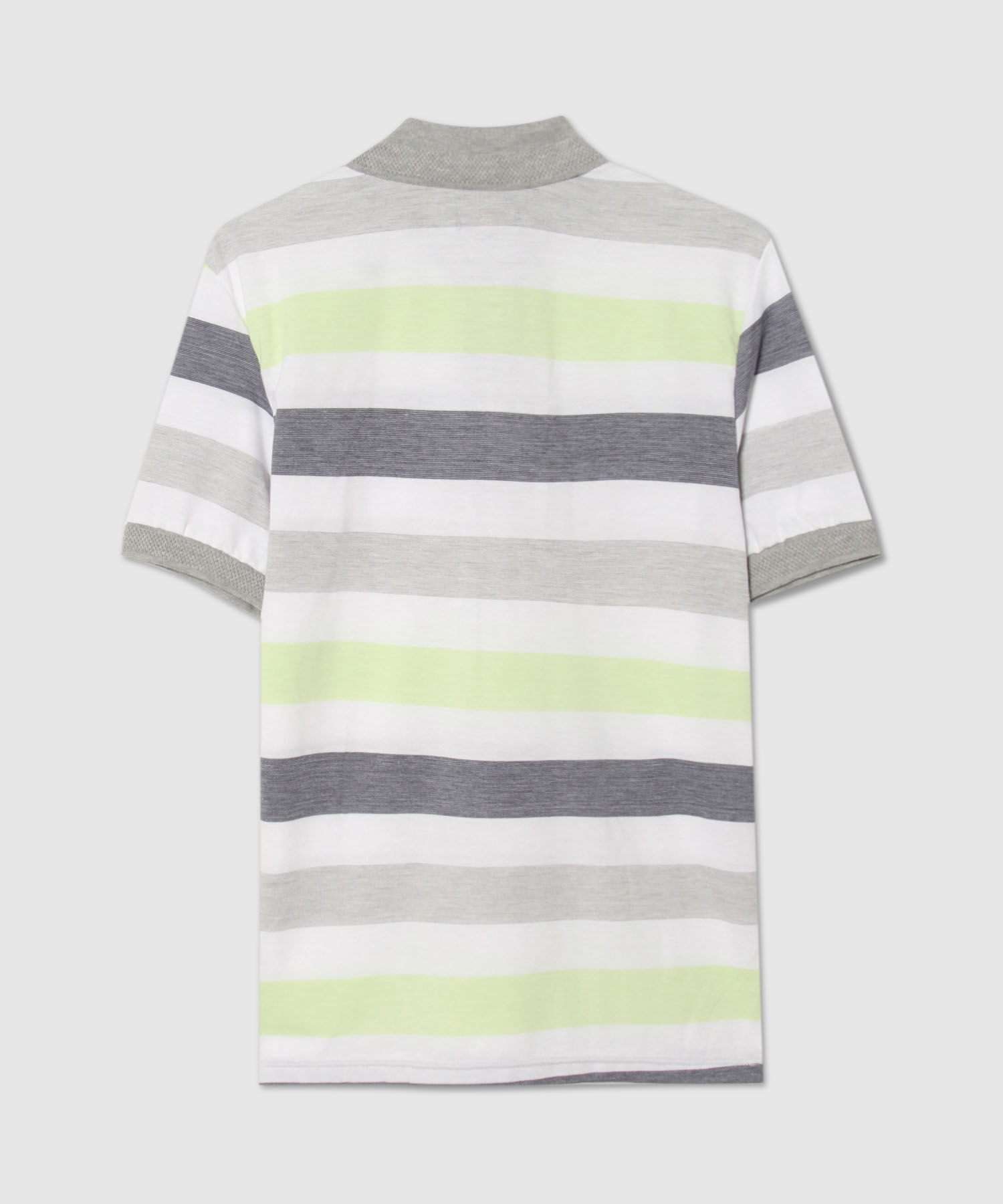 Polo , Cuello Y Puños Tejidos