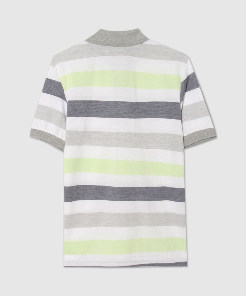 Polo , Cuello Y Puños Tejidos