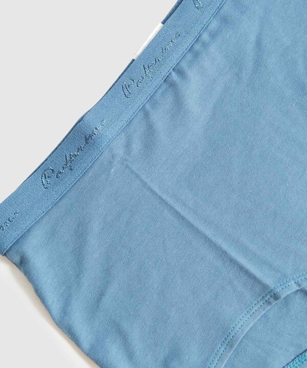Panty De Tiro Alto Con El&aacute;stico Para Mujer
