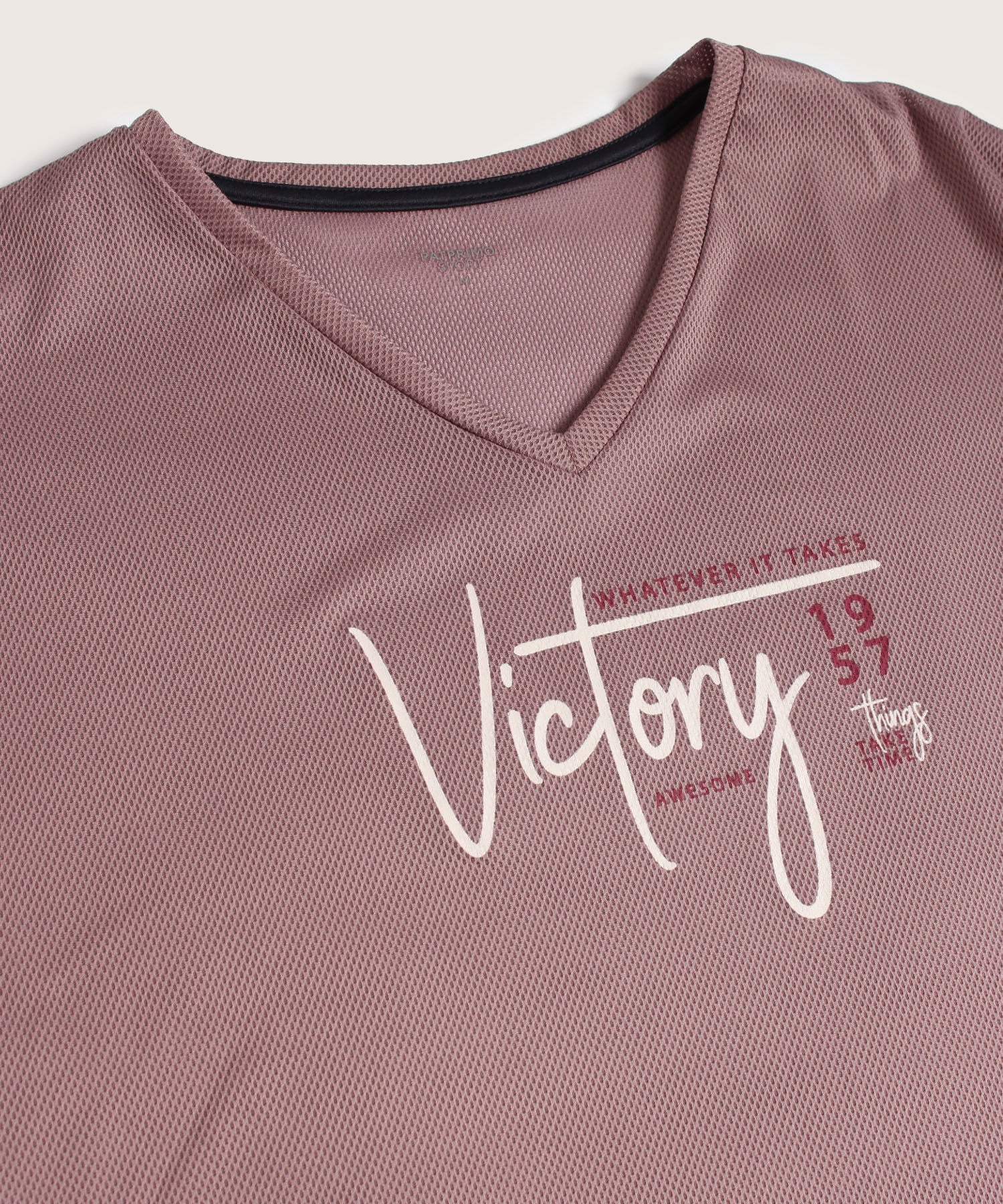 Camiseta Cuello V Con Screen