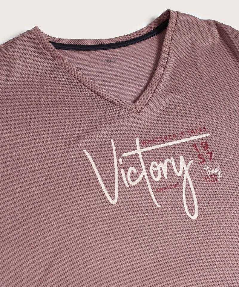Camiseta Cuello V Con Screen