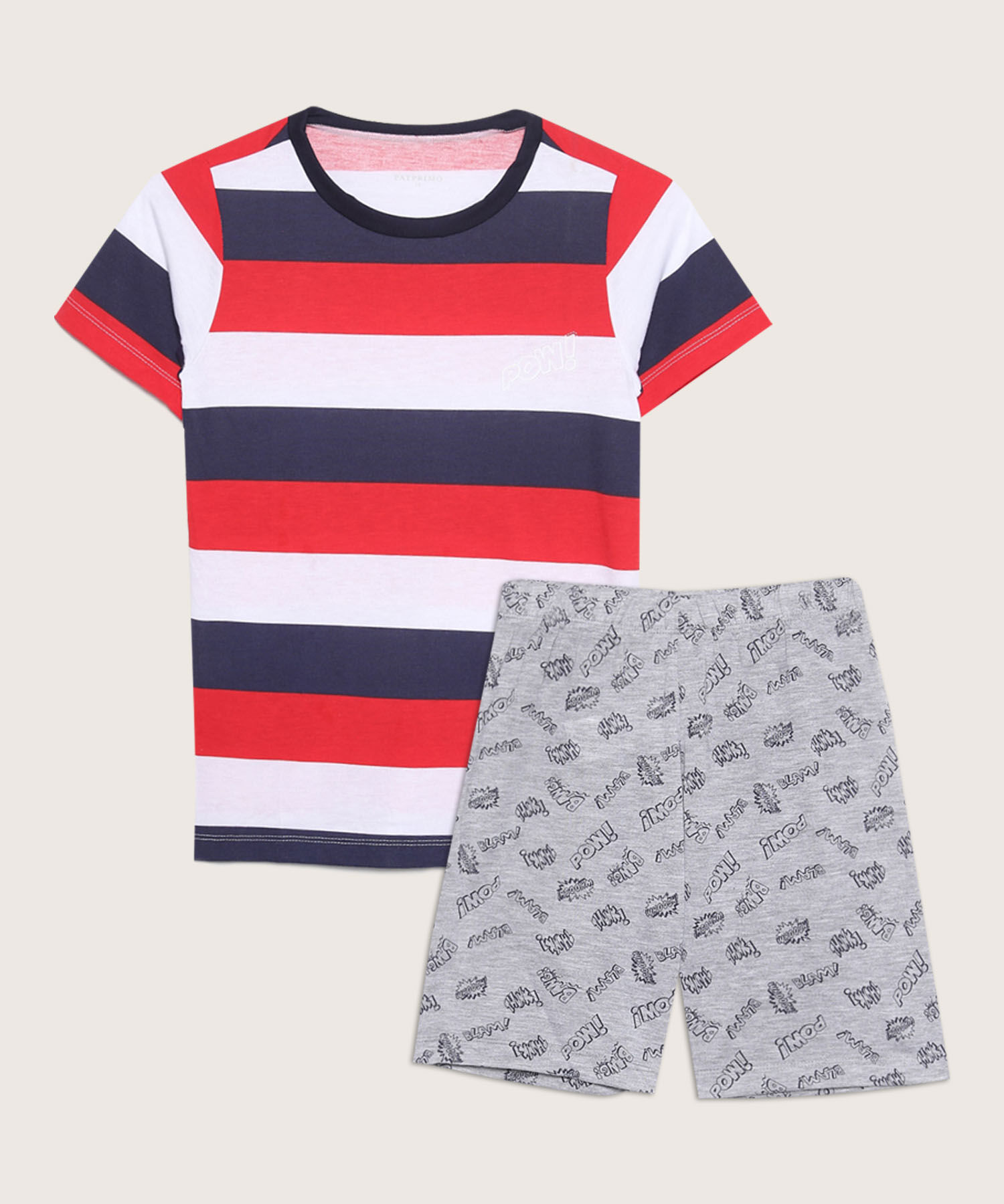 Pijama Camiseta Manga Corta
