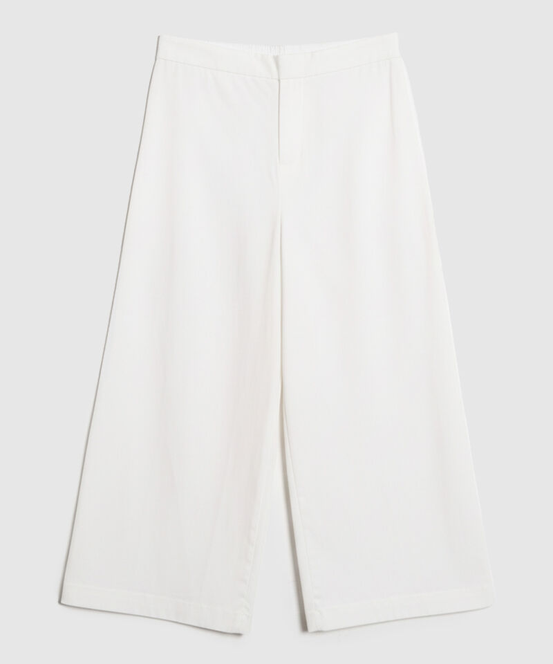 Pantal&oacute;n Mujer Culotte Ancho Cintura El&aacute;stica