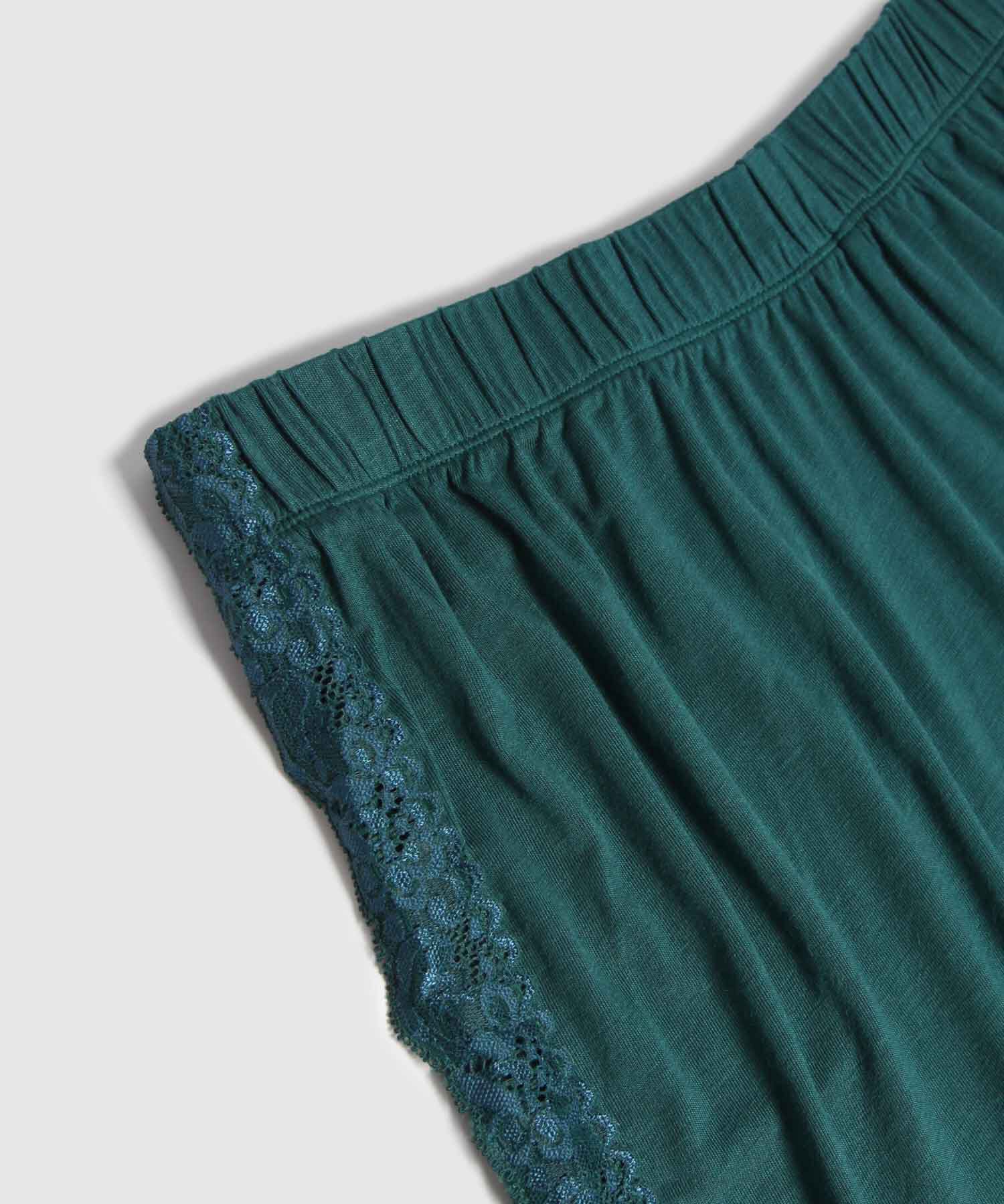 Conjunto De Pijama Unicolor Manga Corta 