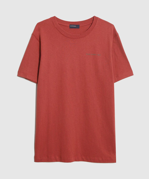 Camiseta Estampado en Relieve