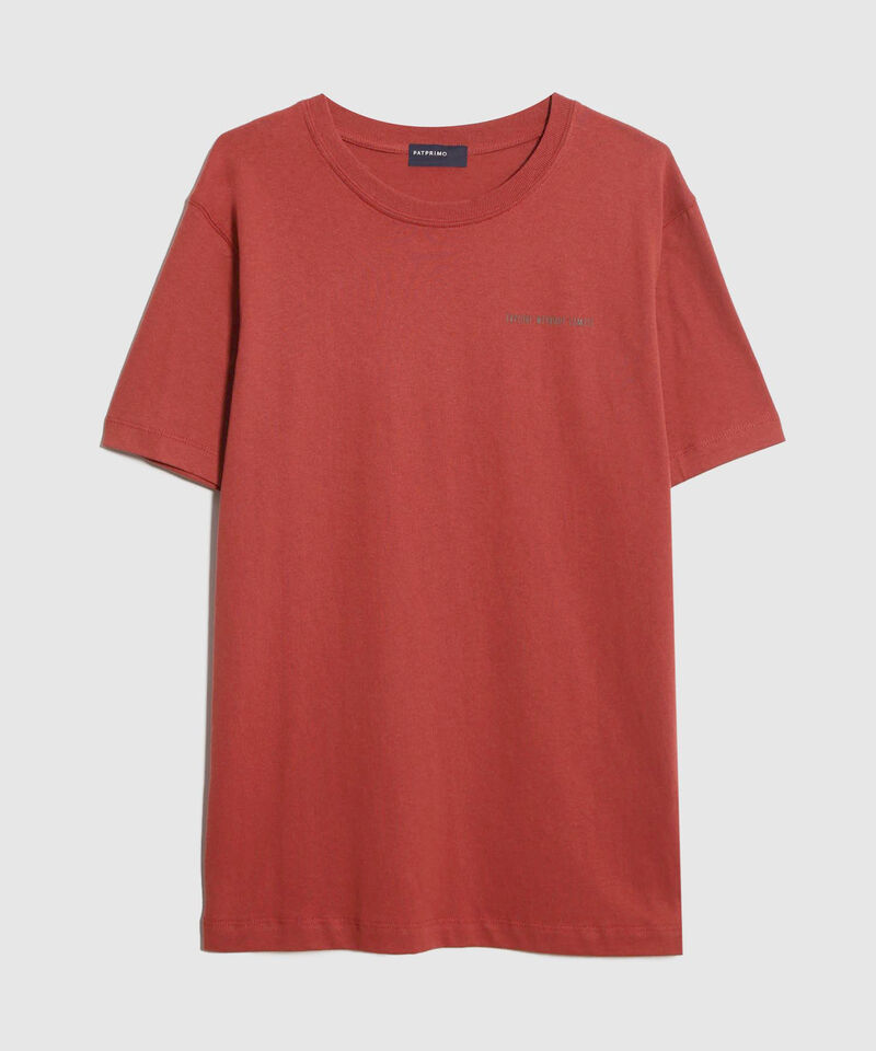 Camiseta Estampado en Relieve