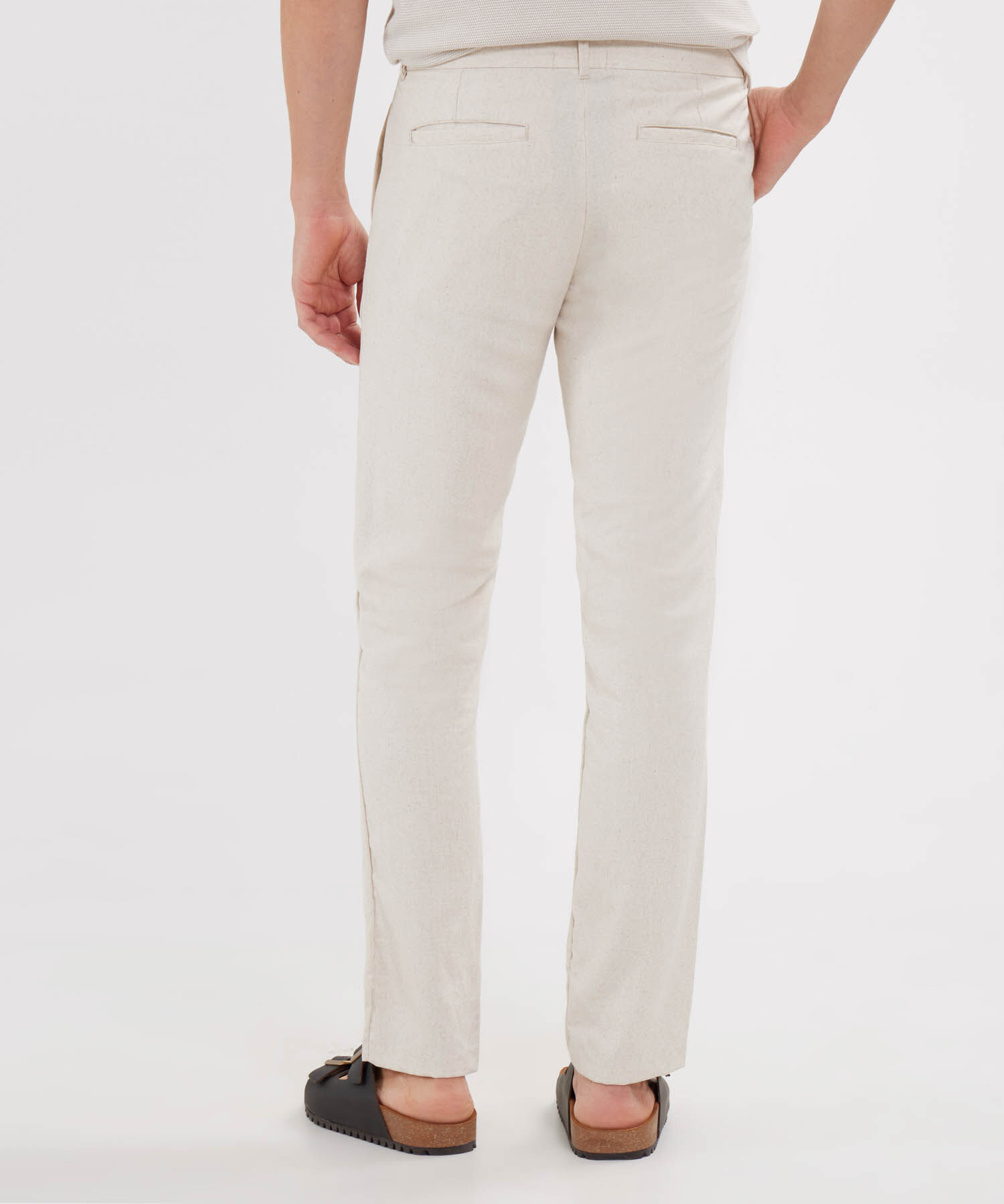 Pantalon Chino Lino Unicolor