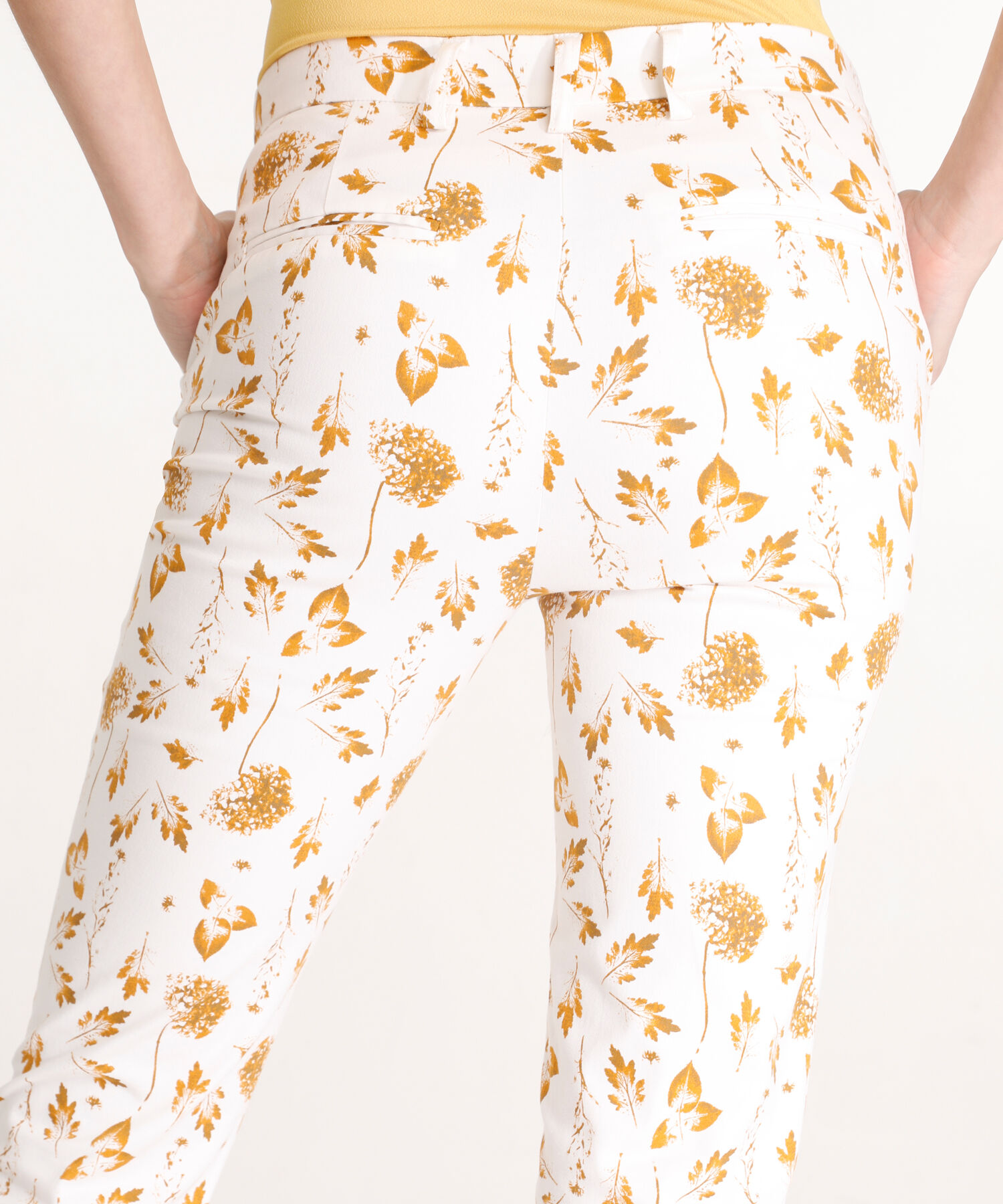 Pantal&oacute;n Capri Con Bolsillos Laterales