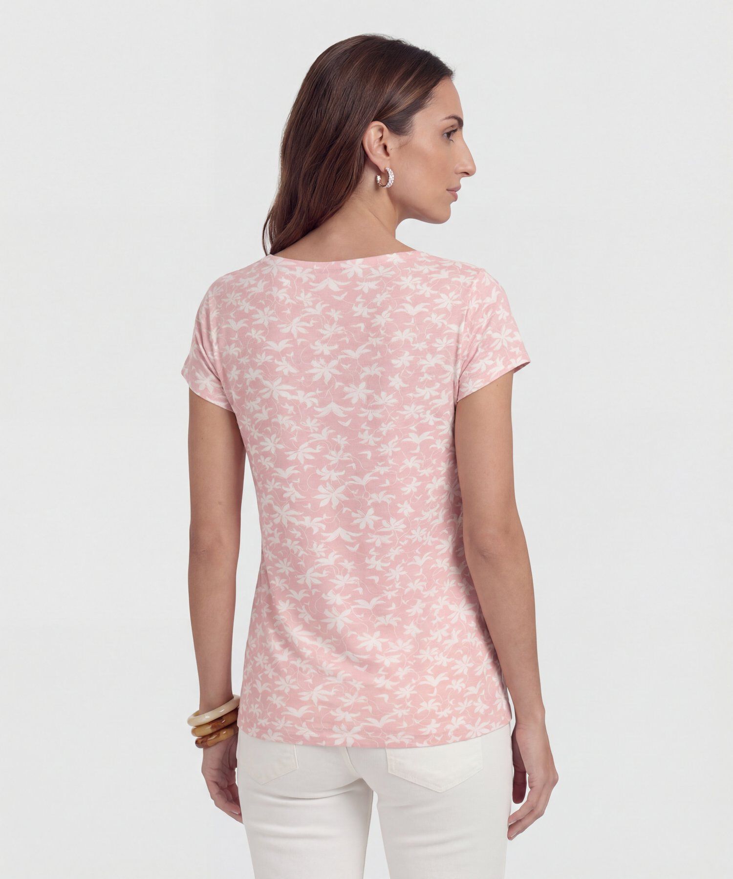 Camiseta Escote Redondo Negro