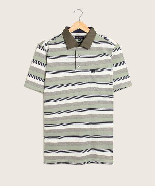 Polo Preteñida Cuello Duro