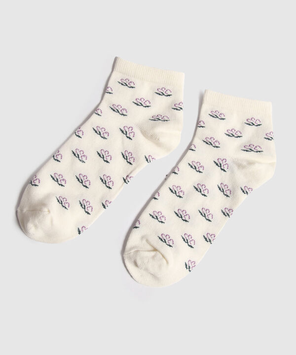Set X2 De Medias Bordadas Comfort Para Mujer
