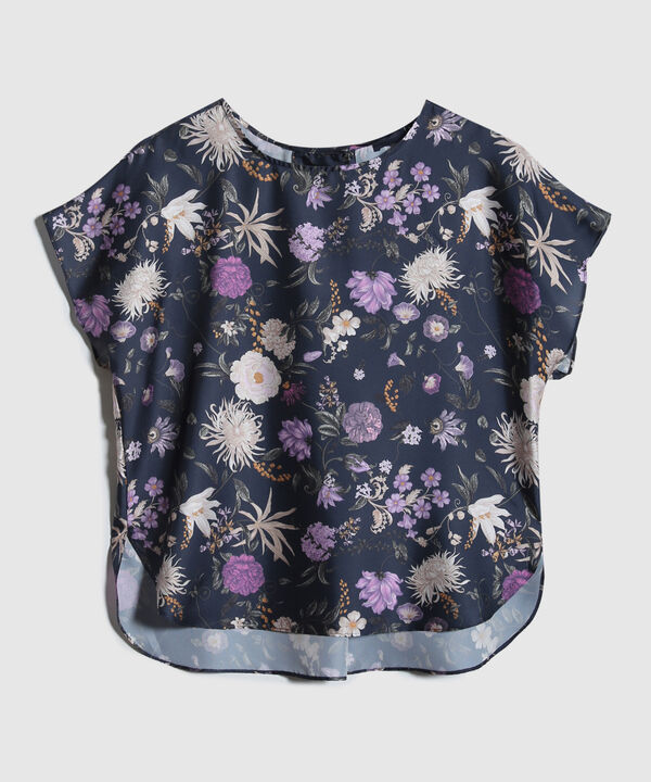 Blusa Estampada Fluida image number null