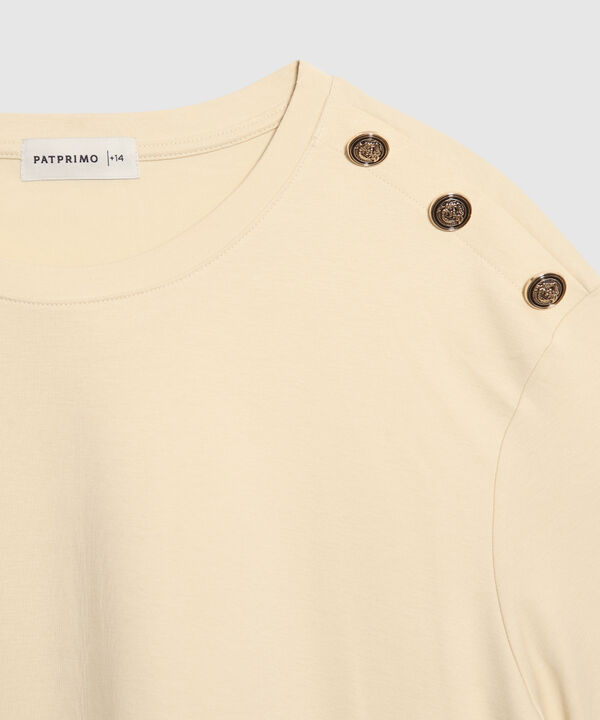 Camiseta con Botones Náuticos image number null