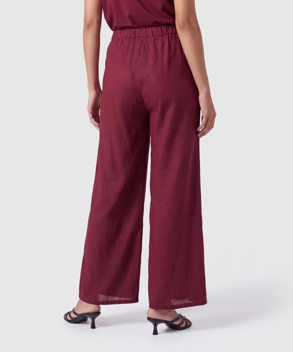 Pantal&oacute;n Bota Ancha Con Cord&oacute;n Para Mujer