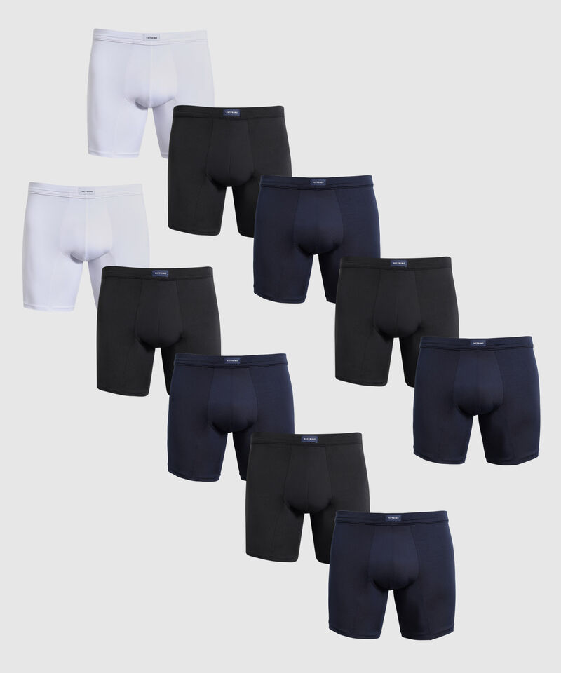 Pack X10 Boxer Unicolor 