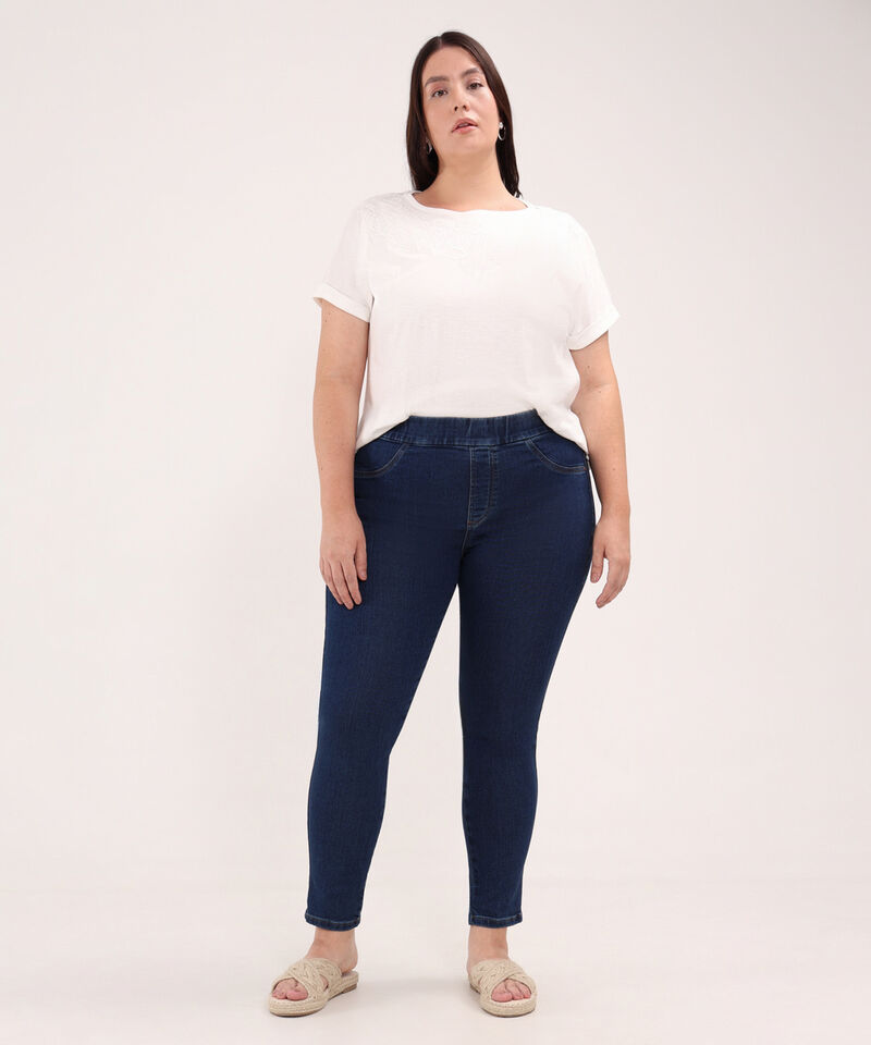 Jean Jegging Tono Azul