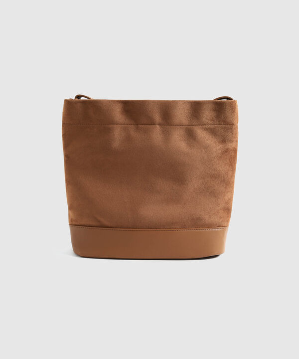 Bolso De Hombro Con Textura Para Mujer