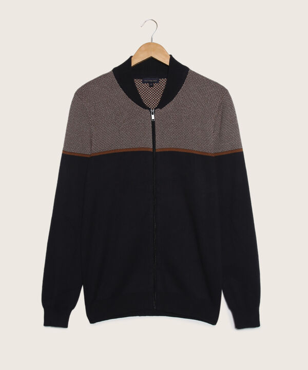 Saco Abierto Cuello Tipo Bomber