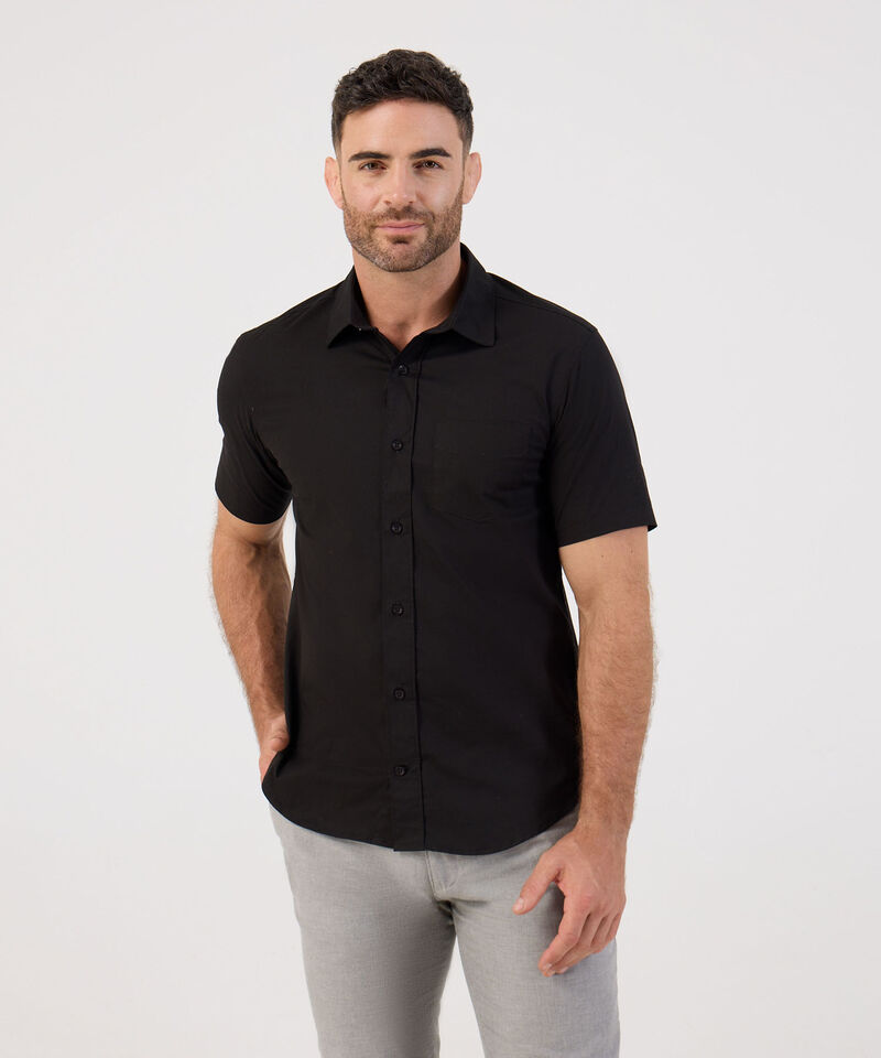 Camisa Casual De Manga Corta Para Hombre