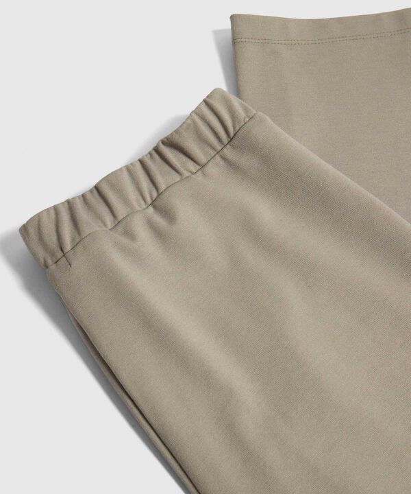 Pantal&oacute;n Wide Leg Con Herraje Para Mujer Curvy