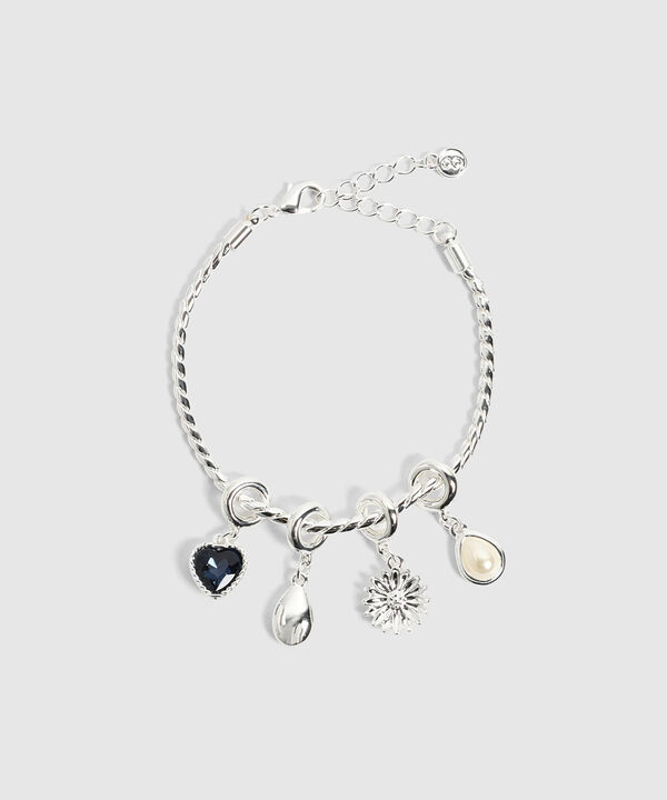 Pulsera Mujer Con Dijes Variados image number null