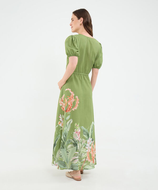 Vestido estampado para mujer