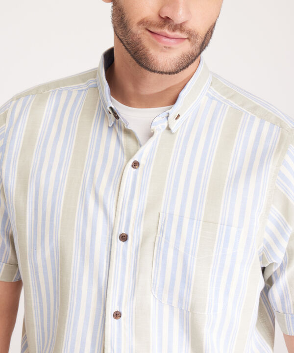 Camisa Manga Corta Cuello Button Dow