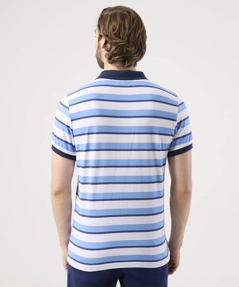 Polo Cuello Tejido Con Bolsillo Preteñida