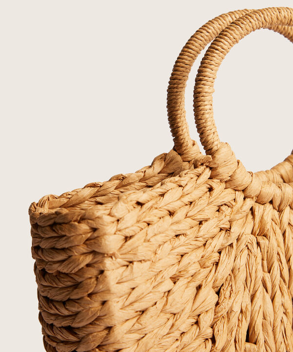 Bolso De Mano En Tejido Artesanal