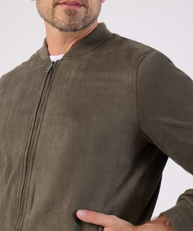 Chaqueta Bomber Para Hombre