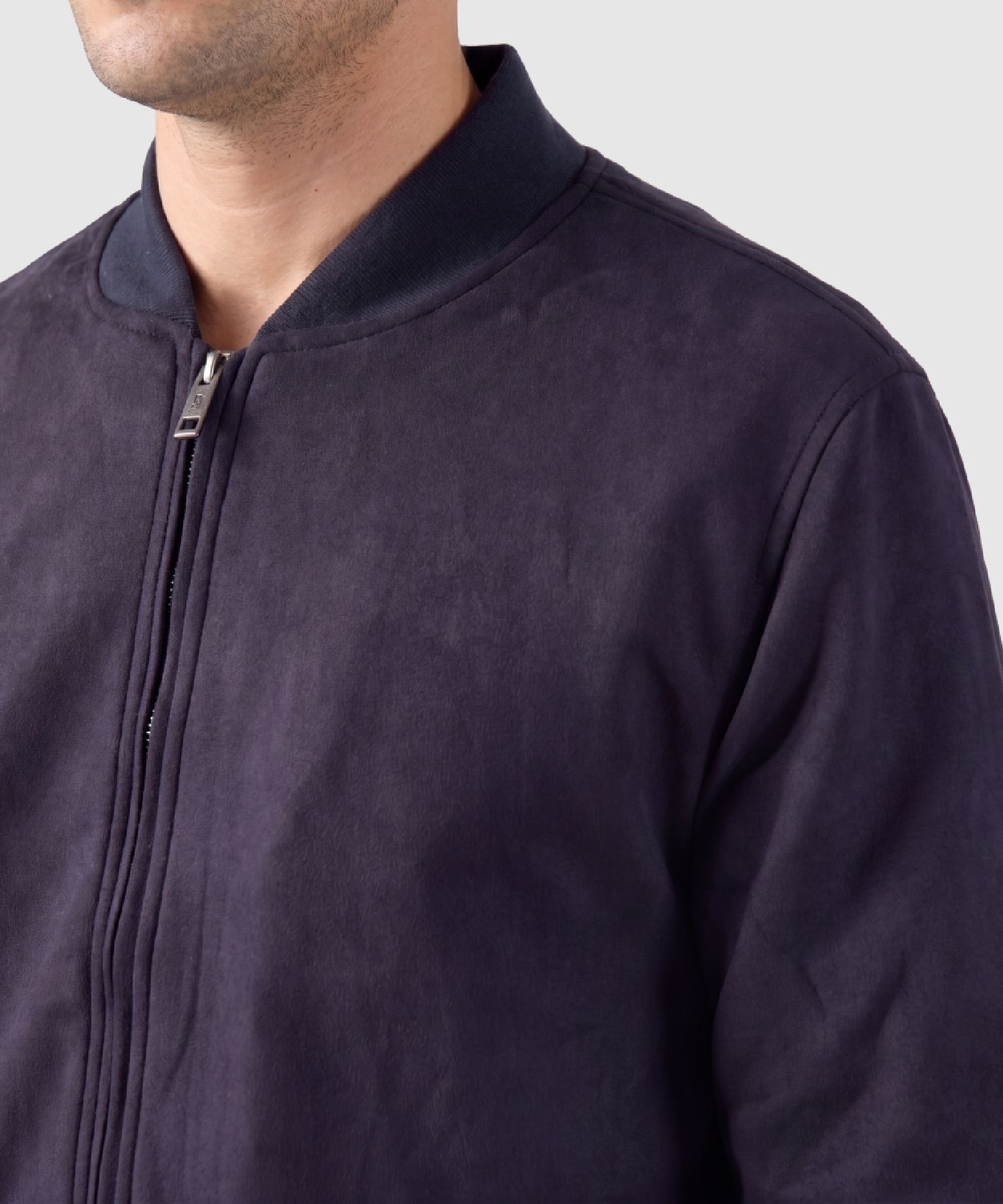 Chaqueta Bomber Para Hombre