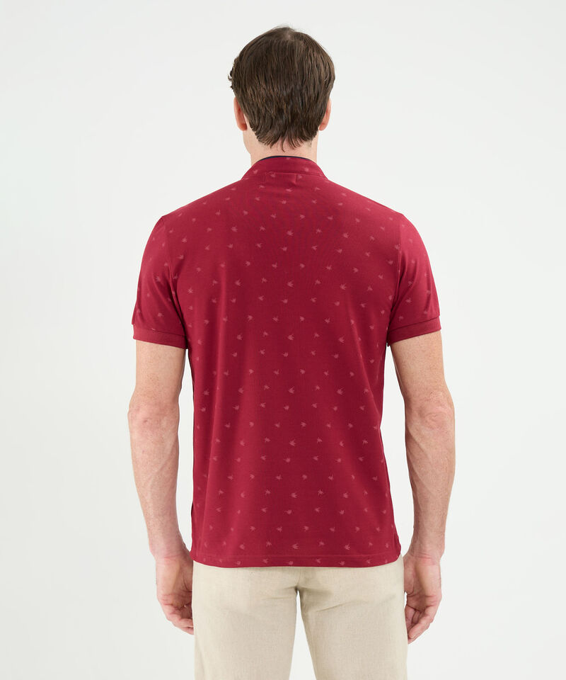 Polo Cuello Mao Con Puños Tejidos Para Hombre