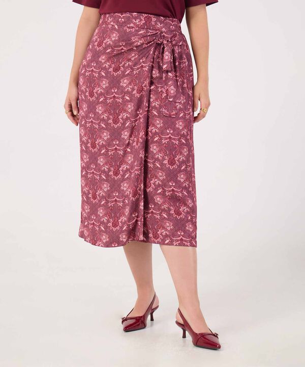Falda Estampada Para Mujer image number null