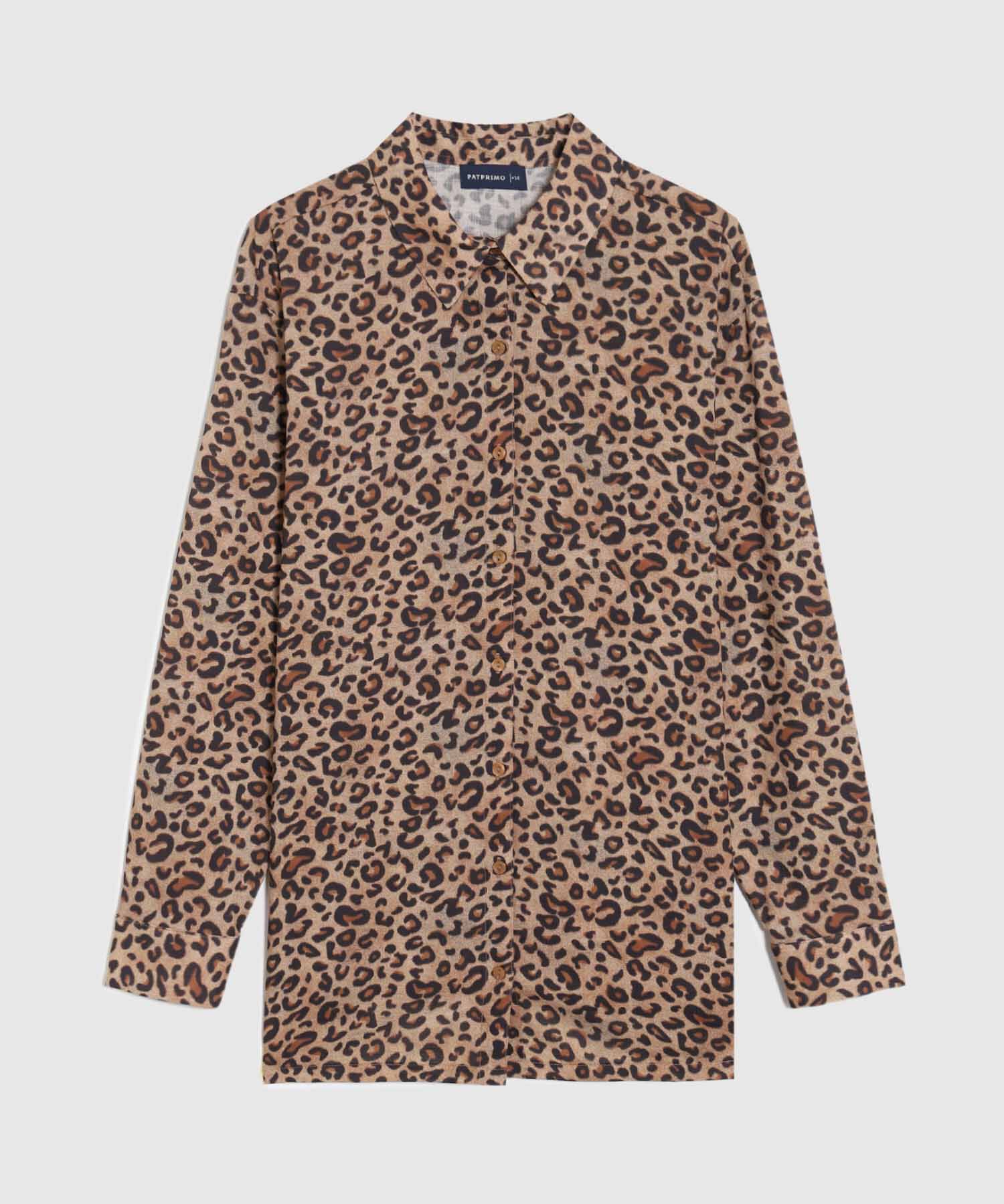 Camisa Estampada Para Mujer Curvy